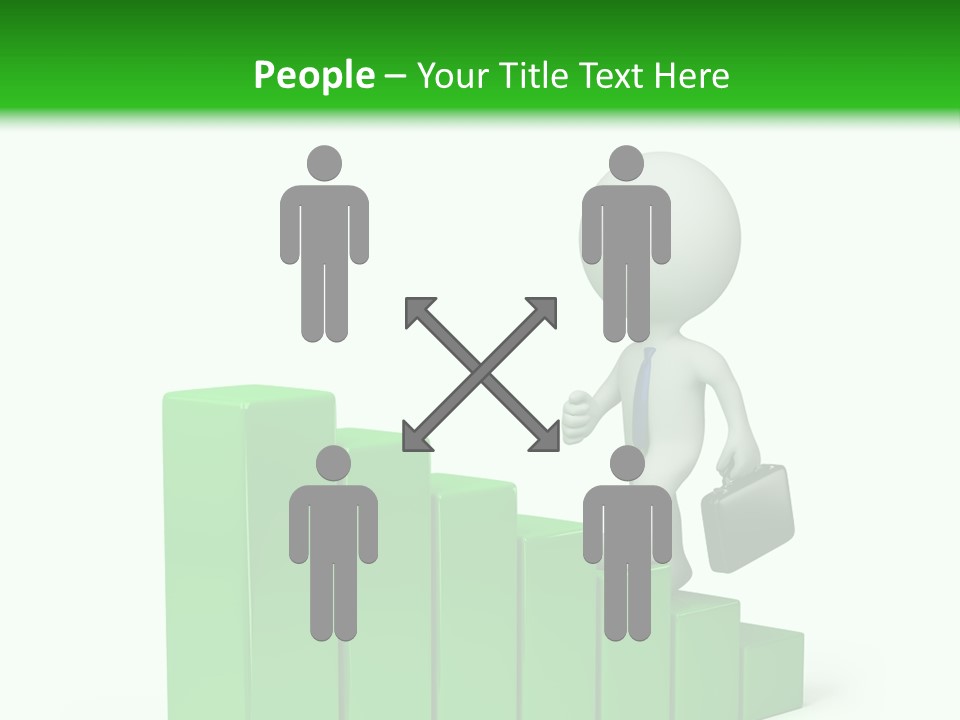 Step Abstract Statistics PowerPoint Template