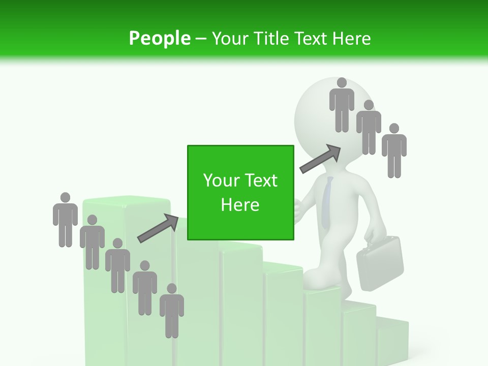 Step Abstract Statistics PowerPoint Template