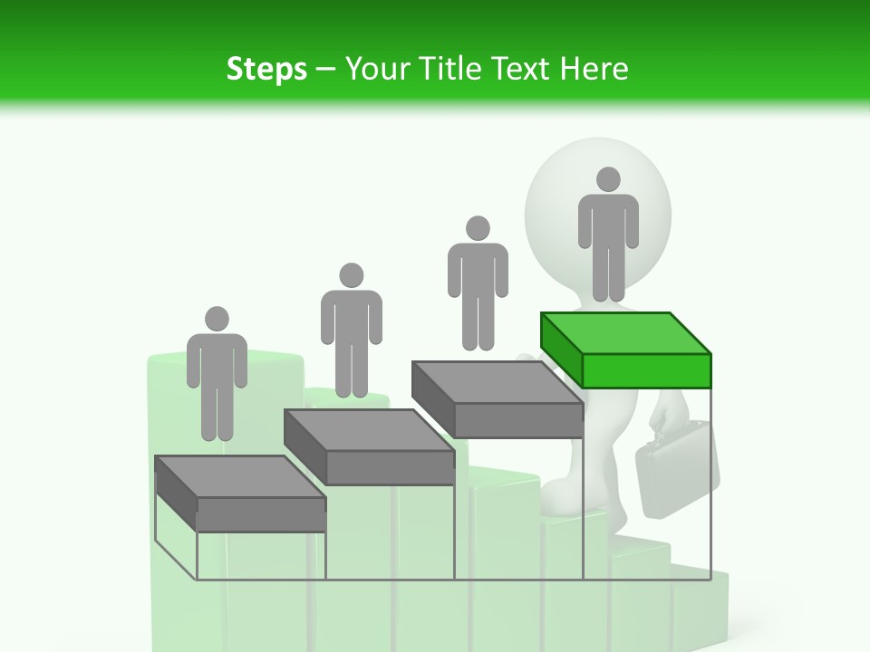 Step Abstract Statistics PowerPoint Template