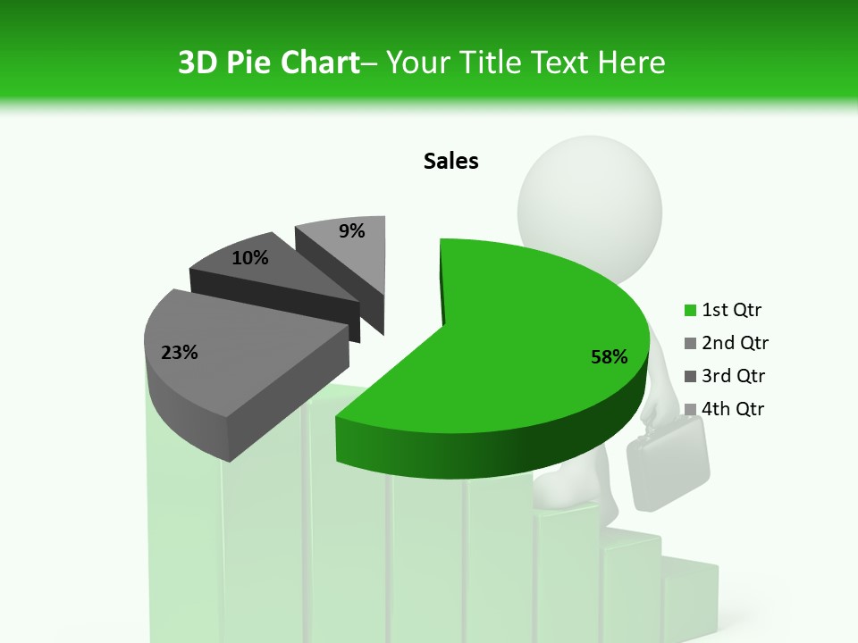 Step Abstract Statistics PowerPoint Template
