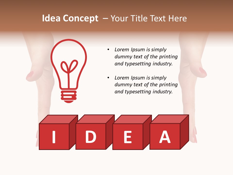 Take Closeup Bringing PowerPoint Template