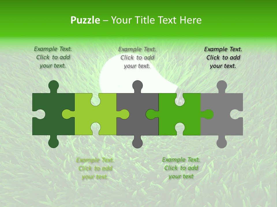 Illuminated Solution Generation PowerPoint Template