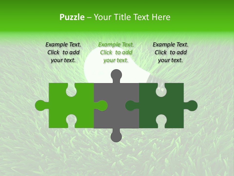 Illuminated Solution Generation PowerPoint Template