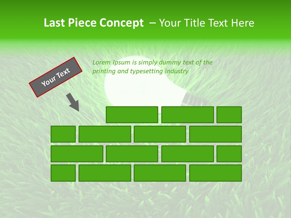 Illuminated Solution Generation PowerPoint Template
