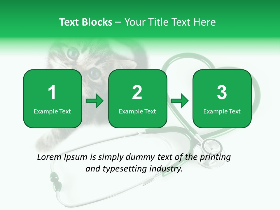 White Top Illness PowerPoint Template