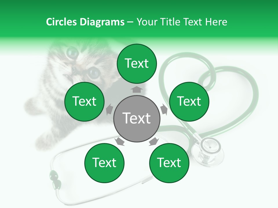 White Top Illness PowerPoint Template