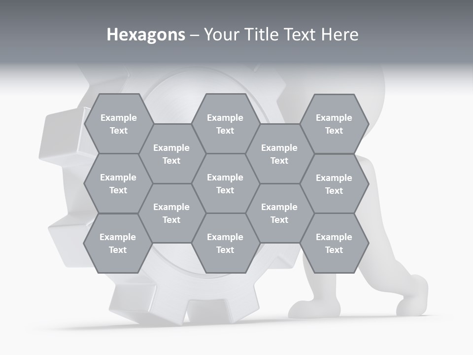 Roll Mechanical Man PowerPoint Template