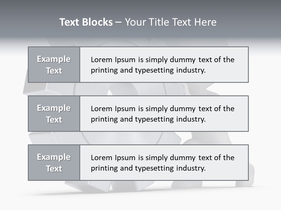 Roll Mechanical Man PowerPoint Template