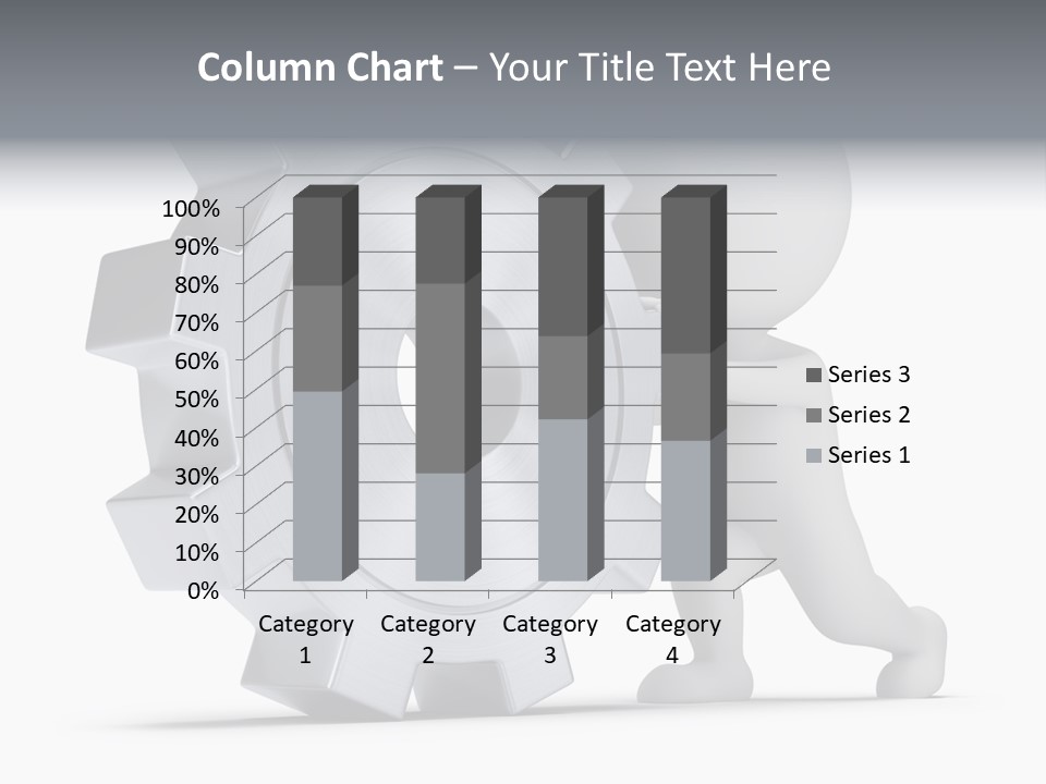 Roll Mechanical Man PowerPoint Template
