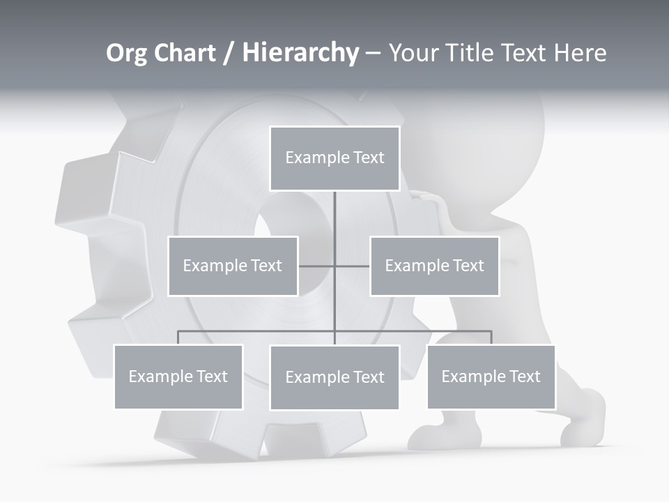 Roll Mechanical Man PowerPoint Template