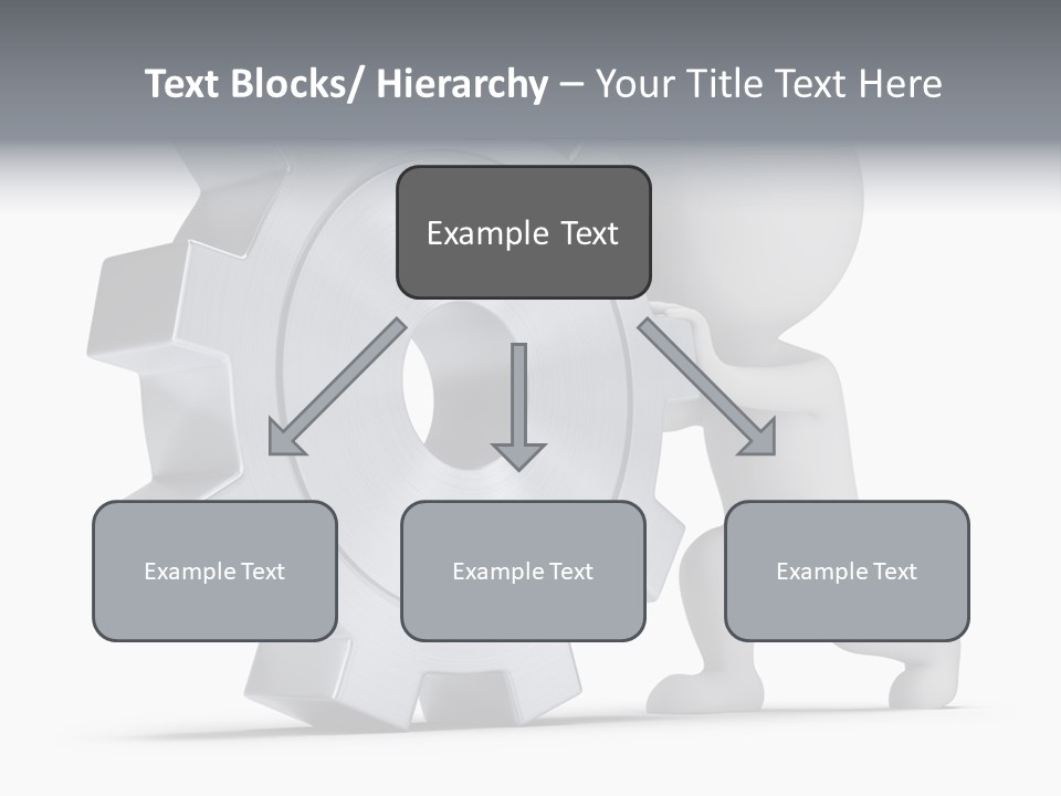 Roll Mechanical Man PowerPoint Template