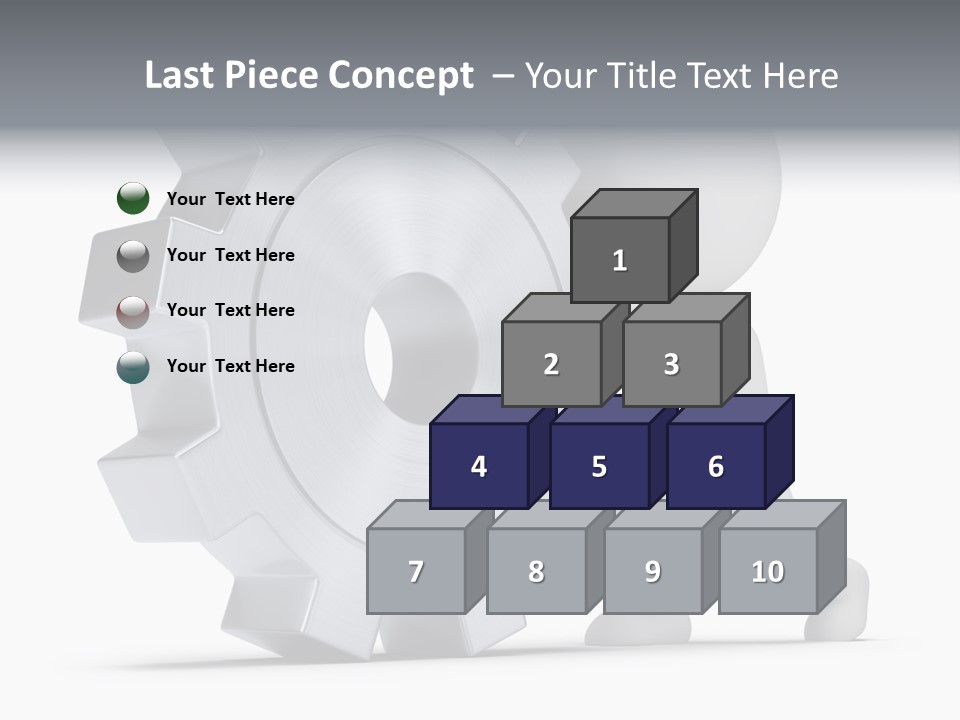 Roll Mechanical Man PowerPoint Template