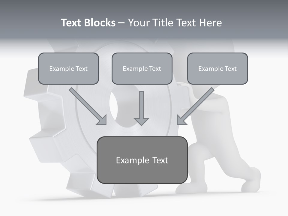 Roll Mechanical Man PowerPoint Template