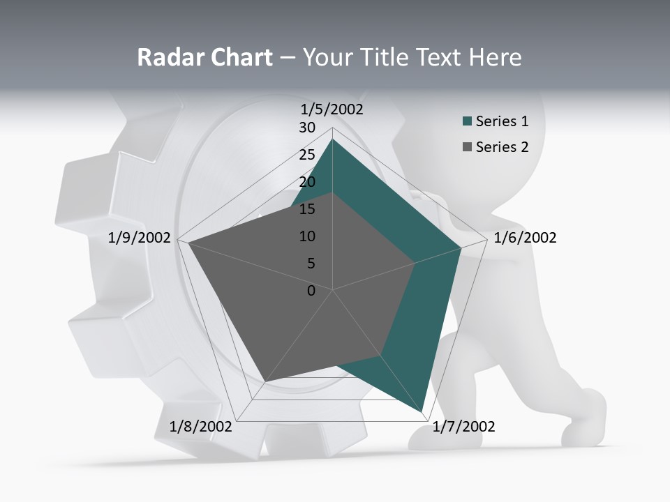 Roll Mechanical Man PowerPoint Template