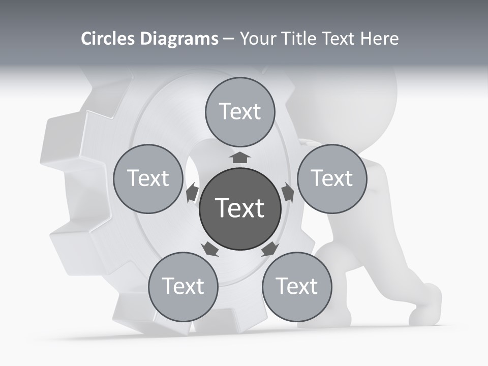 Roll Mechanical Man PowerPoint Template