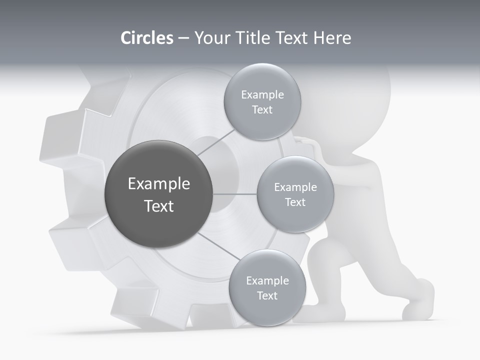 Roll Mechanical Man PowerPoint Template