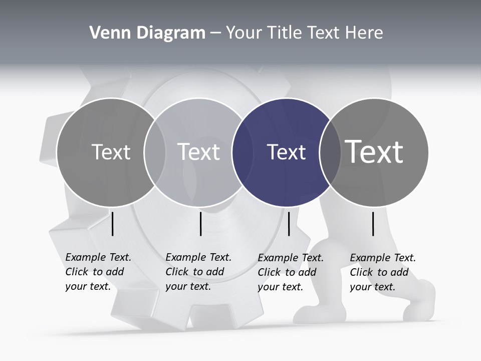 Roll Mechanical Man PowerPoint Template