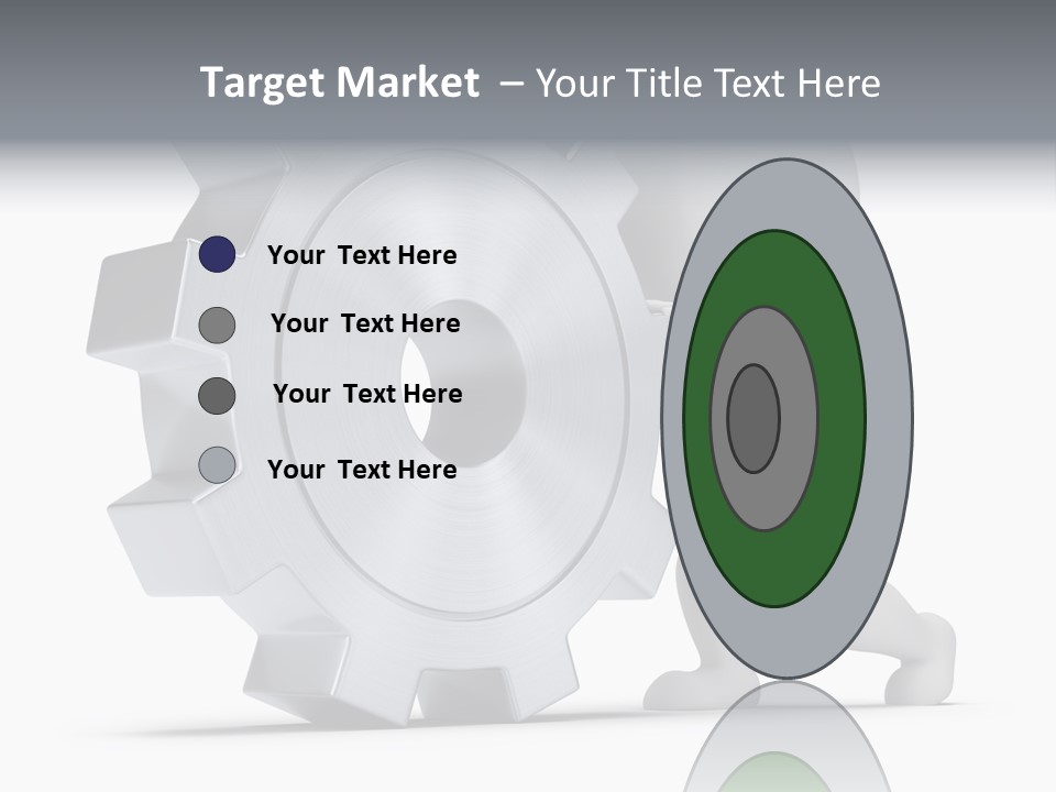 Roll Mechanical Man PowerPoint Template
