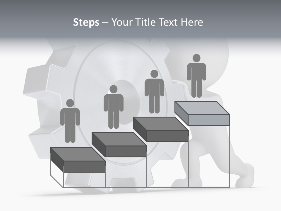 Roll Mechanical Man PowerPoint Template
