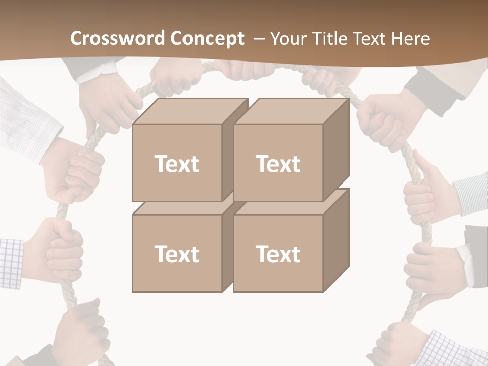 Support Many Peace PowerPoint Template