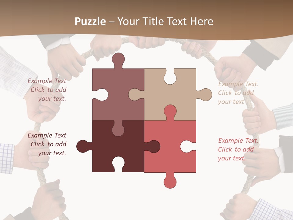 Support Many Peace PowerPoint Template