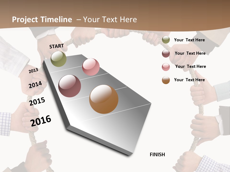Support Many Peace PowerPoint Template