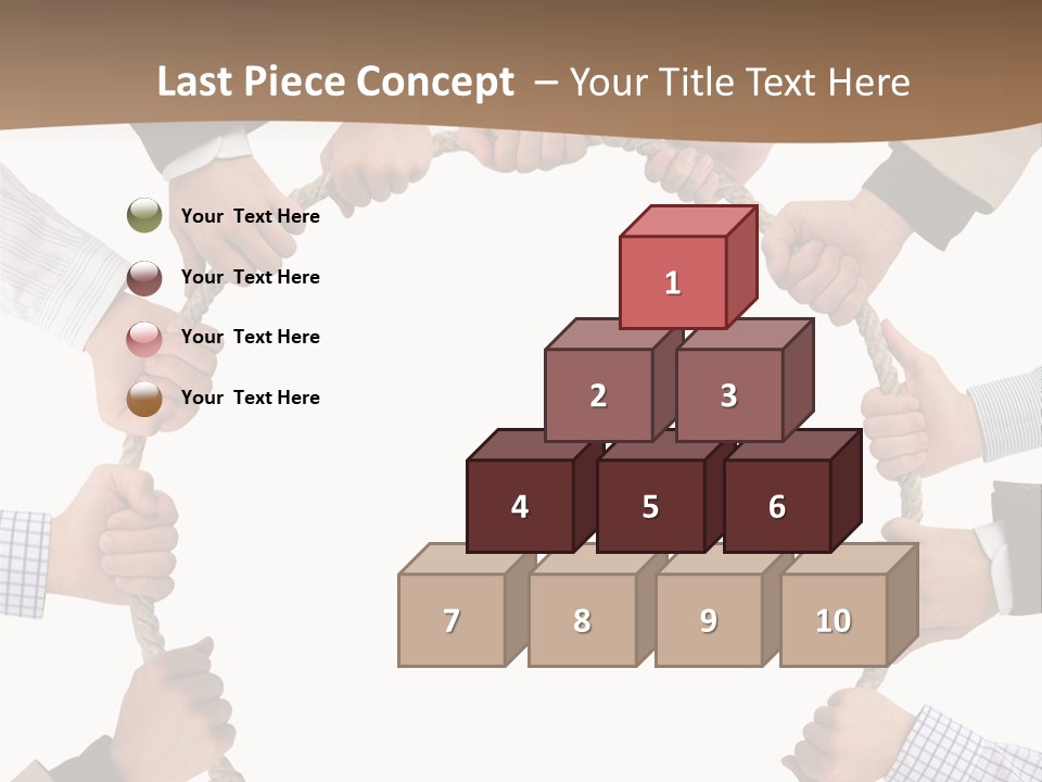 Support Many Peace PowerPoint Template