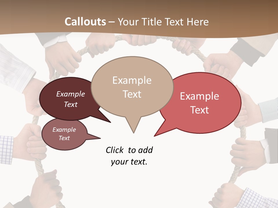 Support Many Peace PowerPoint Template
