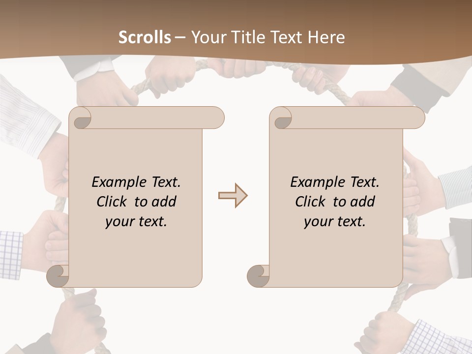 Support Many Peace PowerPoint Template