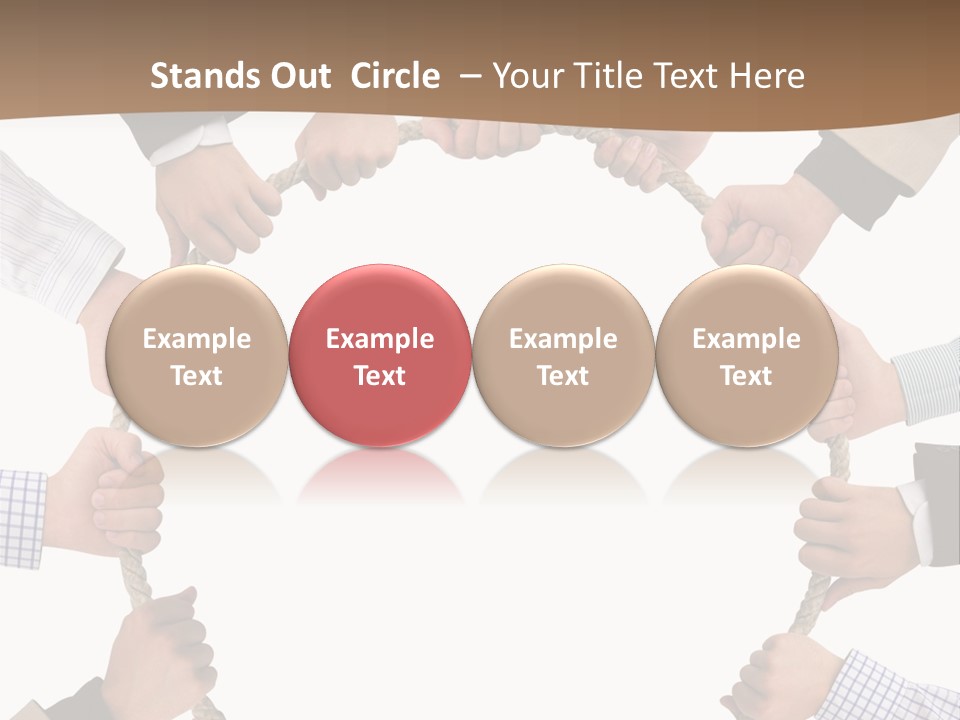 Support Many Peace PowerPoint Template