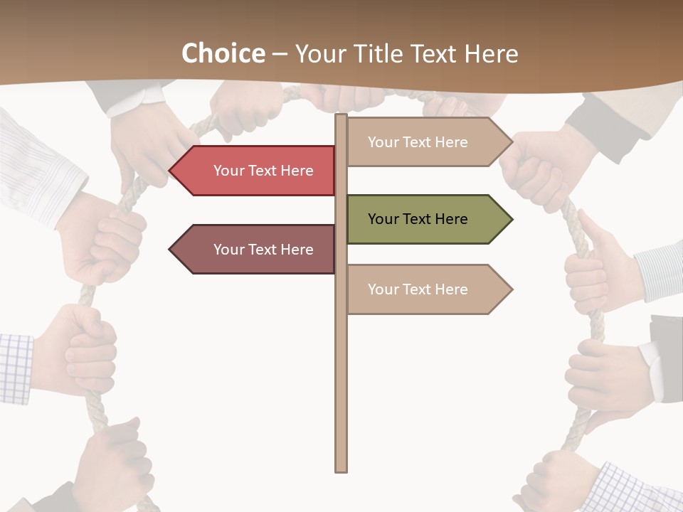 Support Many Peace PowerPoint Template
