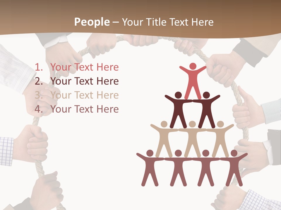 Support Many Peace PowerPoint Template