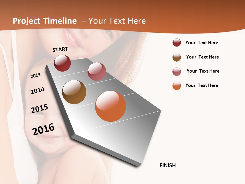 Protection Bonding Face PowerPoint Template