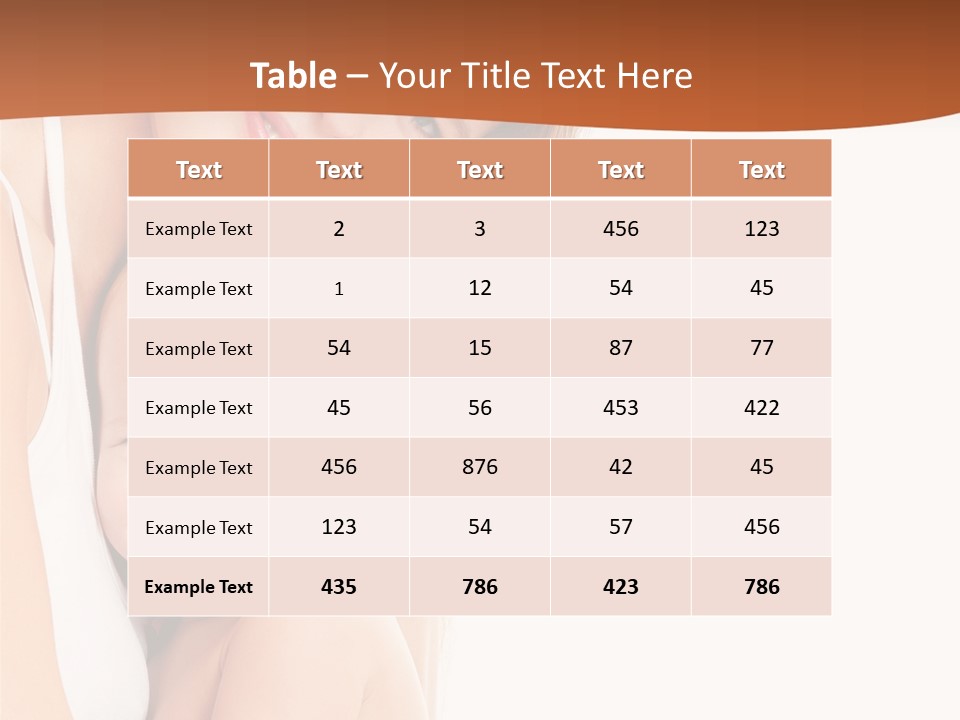 Protection Bonding Face PowerPoint Template