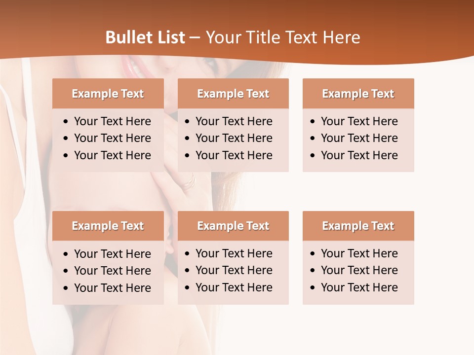 Protection Bonding Face PowerPoint Template