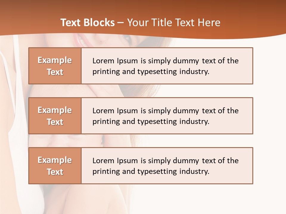 Protection Bonding Face PowerPoint Template