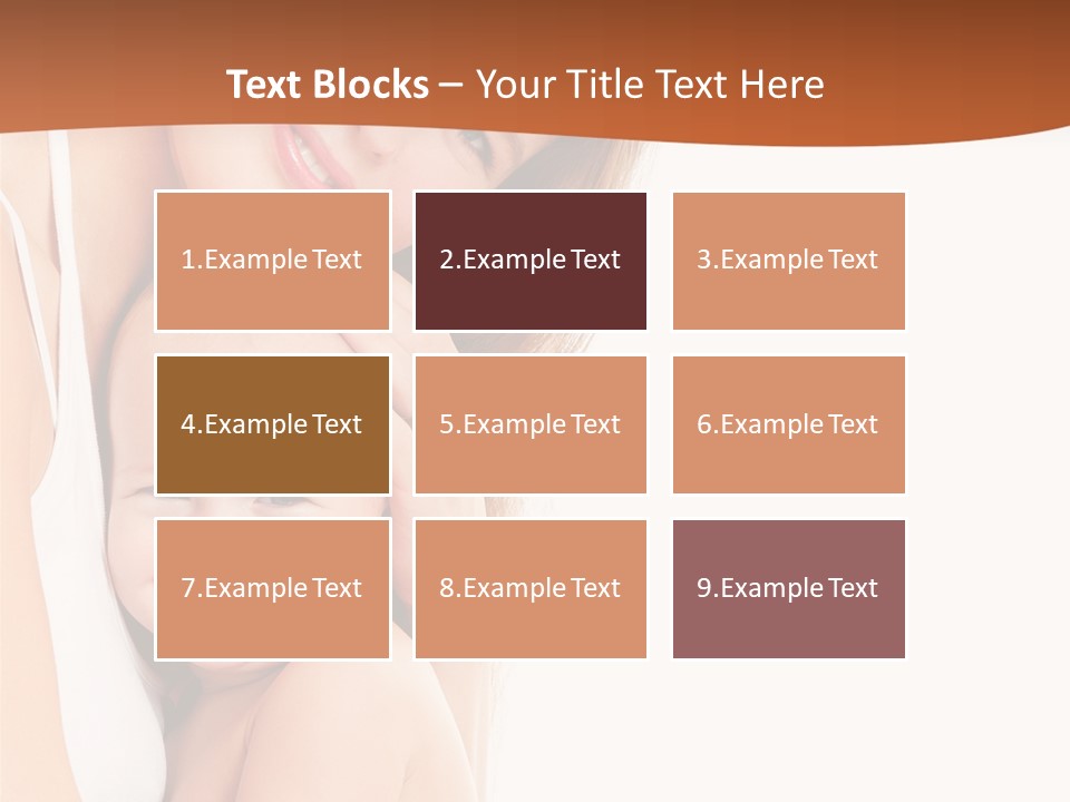 Protection Bonding Face PowerPoint Template