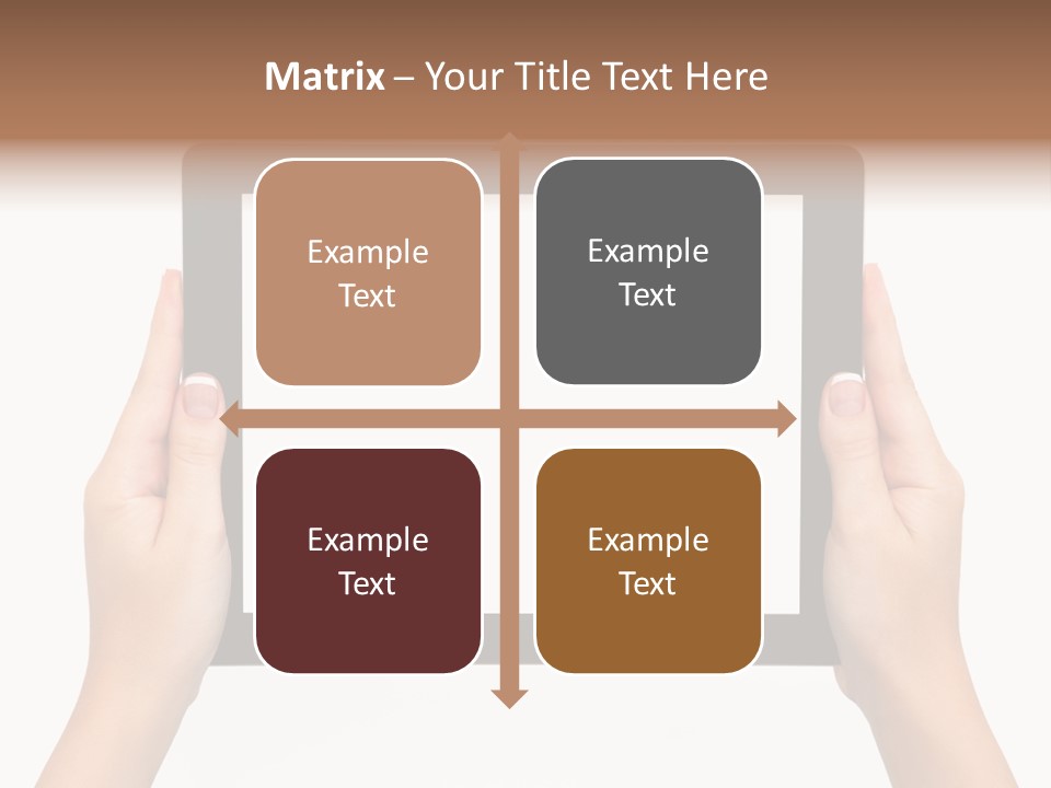 Network Communication Phone PowerPoint Template