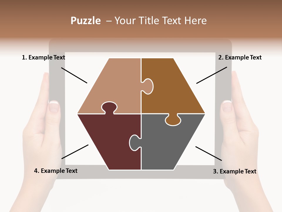Network Communication Phone PowerPoint Template