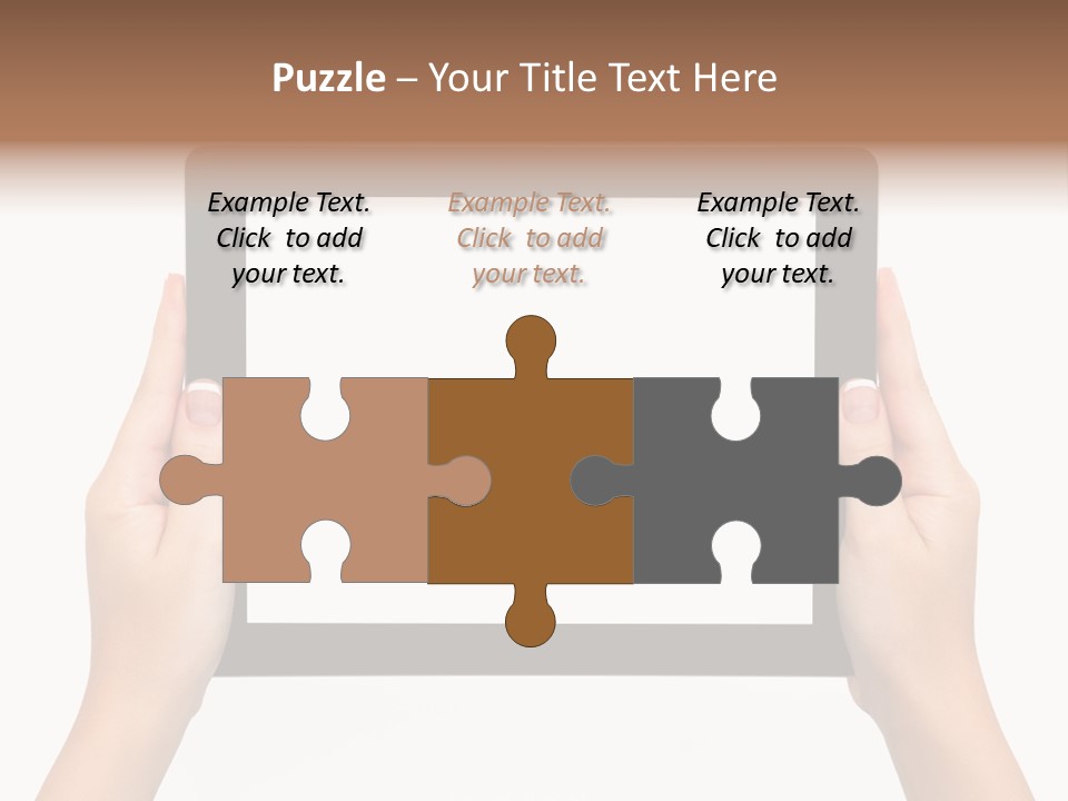 Network Communication Phone PowerPoint Template