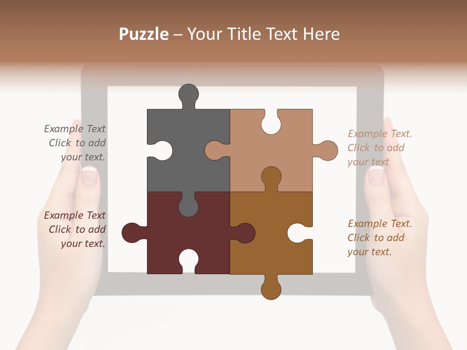 Network Communication Phone PowerPoint Template