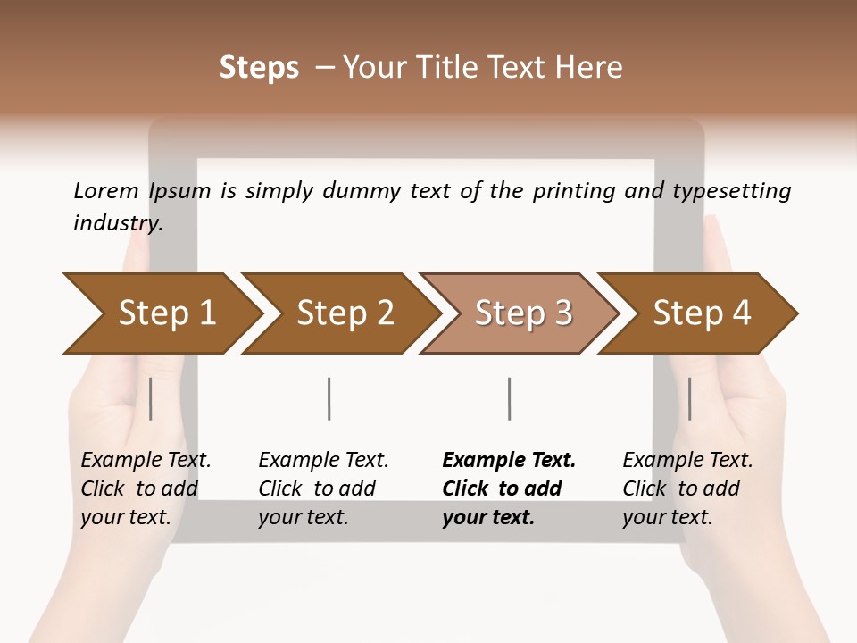 Network Communication Phone PowerPoint Template