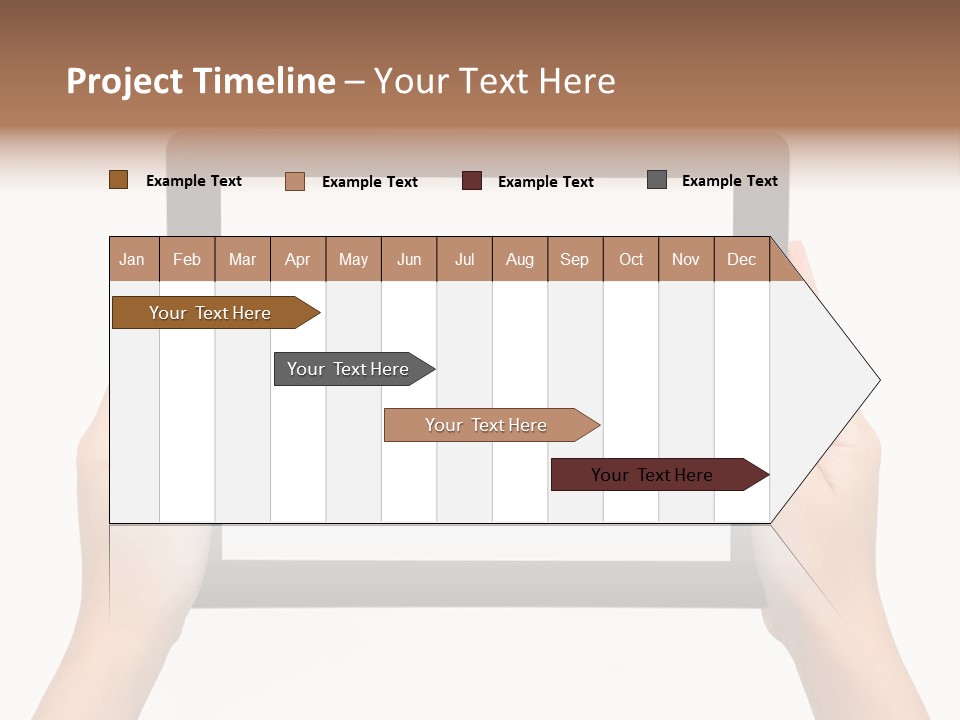 Network Communication Phone PowerPoint Template