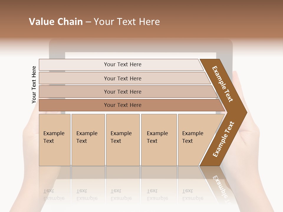 Network Communication Phone PowerPoint Template