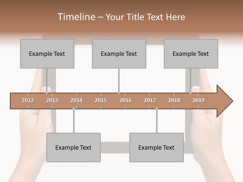 Network Communication Phone PowerPoint Template