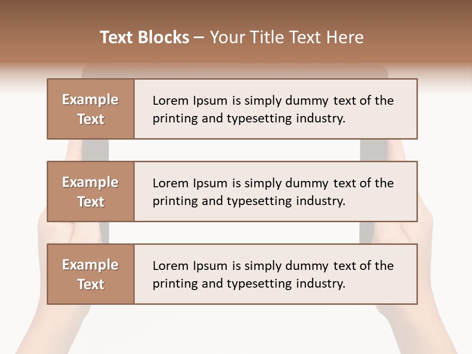 Network Communication Phone PowerPoint Template