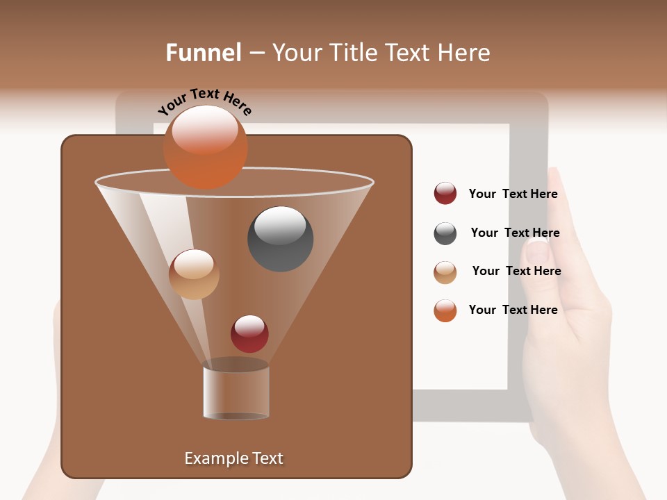 Network Communication Phone PowerPoint Template