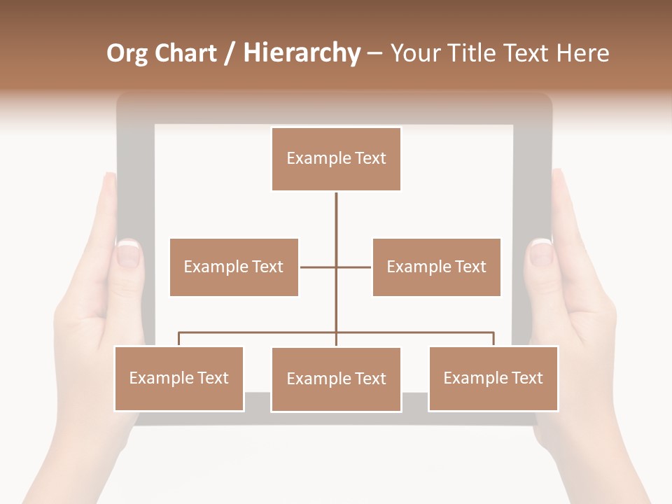 Network Communication Phone PowerPoint Template