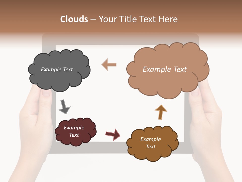 Network Communication Phone PowerPoint Template