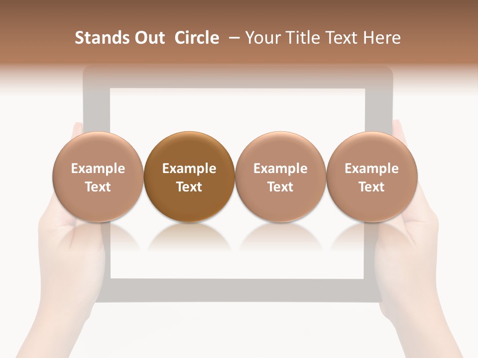 Network Communication Phone PowerPoint Template